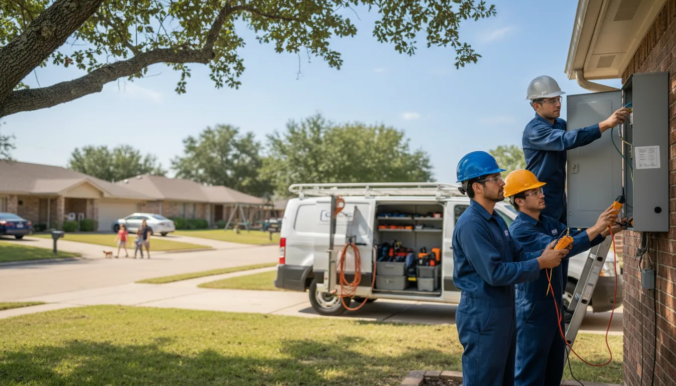 Certified electrician providing emergency electrical services in Centerville, GA